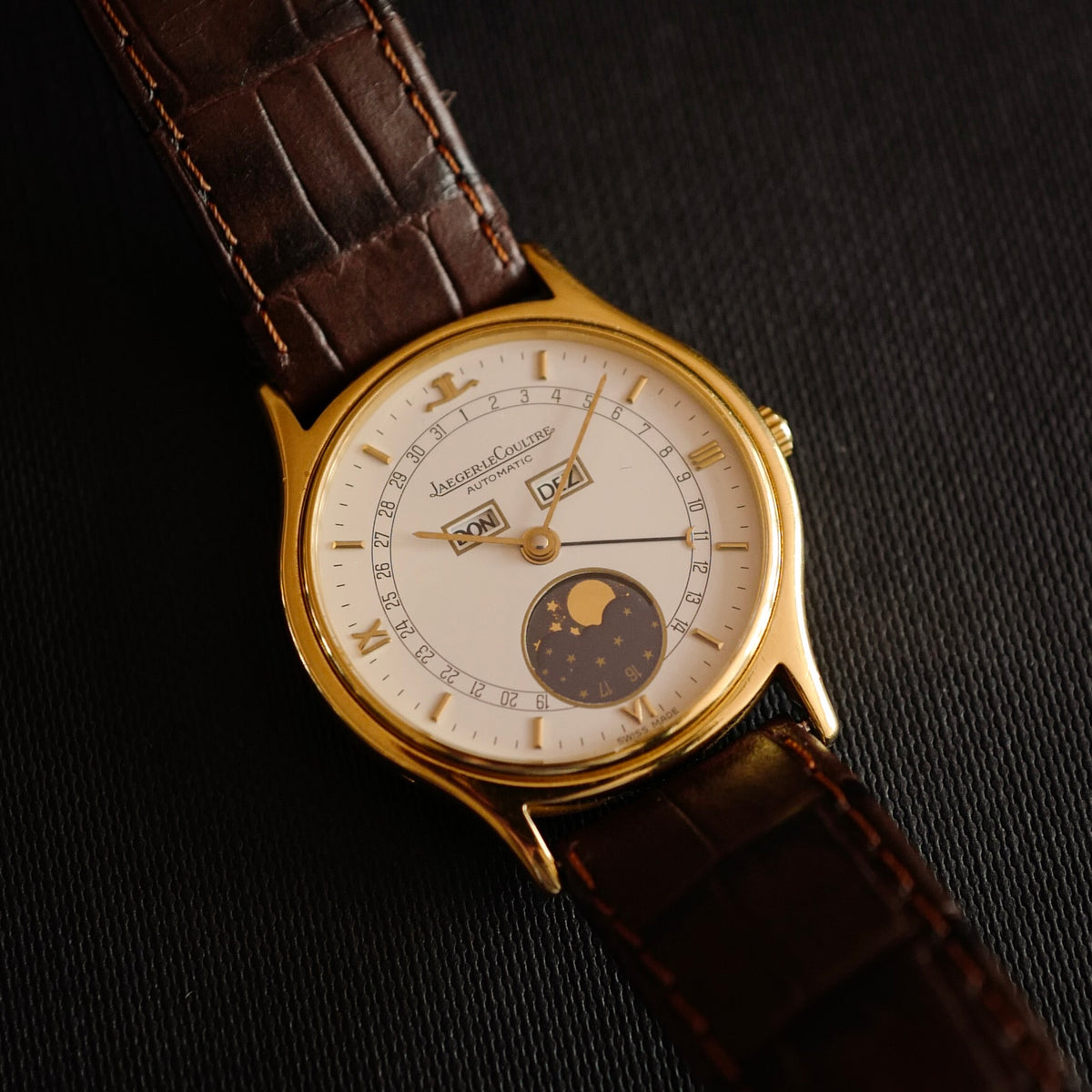 Jaeger LeCoultre Triple Calendar with Moon Phase Last Lapel